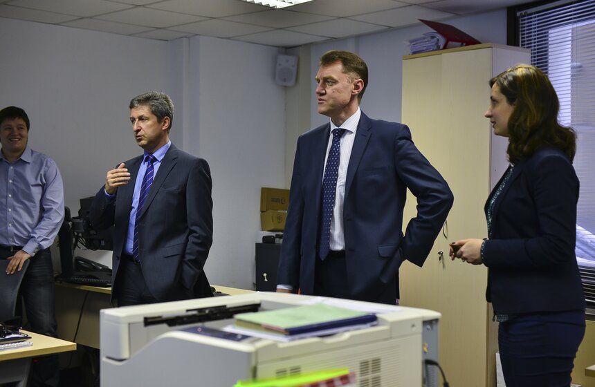 Учащиеся МАДИ посетили Московскую дорожную инспекцию 1 фото