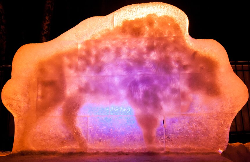 В Москве завершился конкурс ледяной скульптуры 4 фото