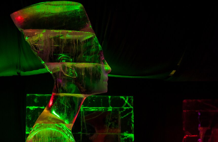 В Москве завершился конкурс ледяной скульптуры 7 фото