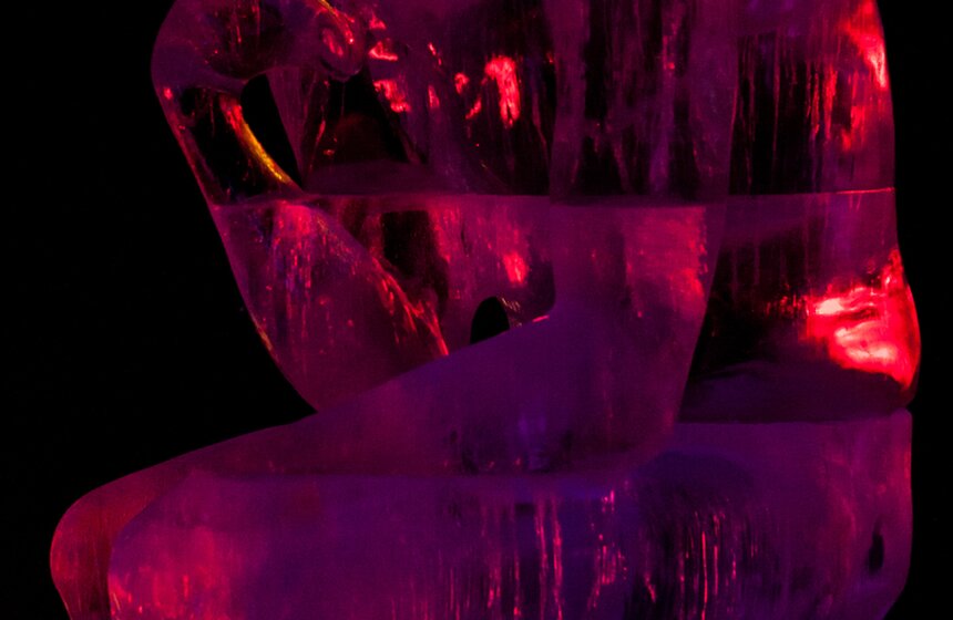 В Москве завершился конкурс ледяной скульптуры 9 фото