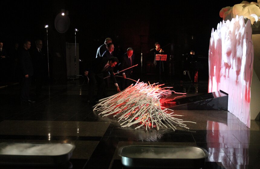 На Поклонной горе прошел вечер-реквием в память жертв холокоста 22 фото