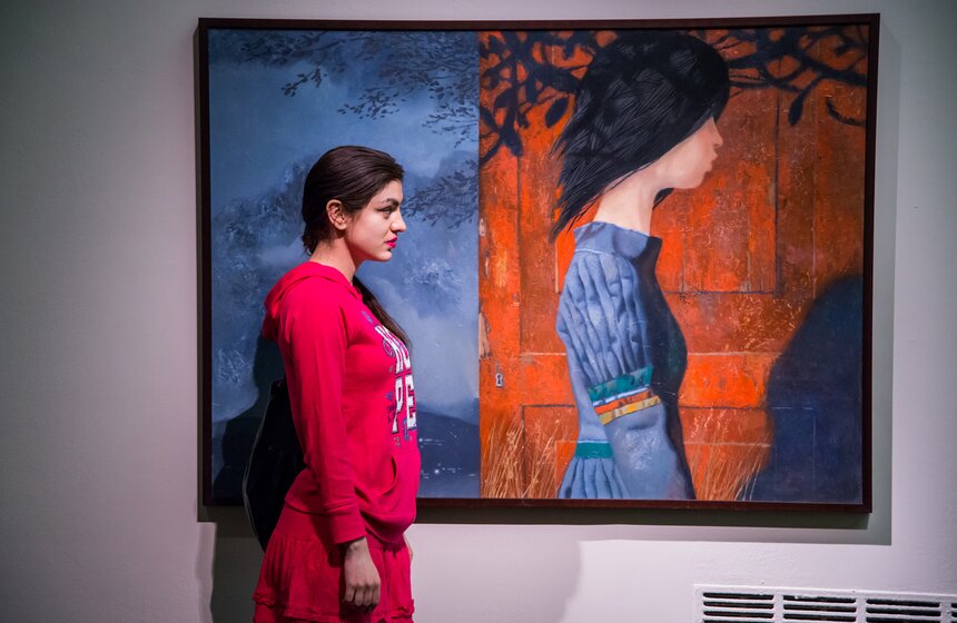 В Третьяковке открылась выставка "Воображаемая реальность" 17 фото