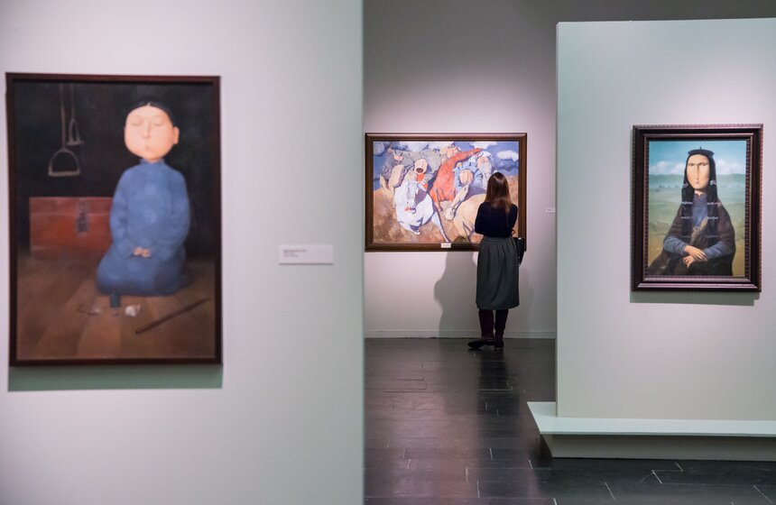 В Третьяковке открылась выставка "Воображаемая реальность" 16 фото