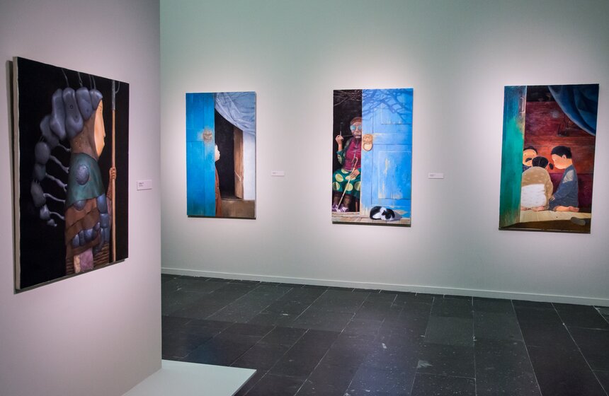 В Третьяковке открылась выставка "Воображаемая реальность" 13 фото