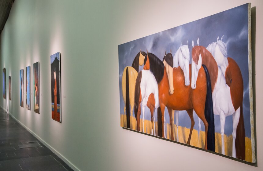 В Третьяковке открылась выставка "Воображаемая реальность" 12 фото