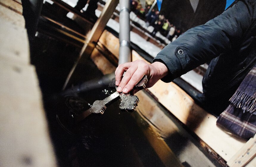 В Москве прошли крещенские купания 5 фото