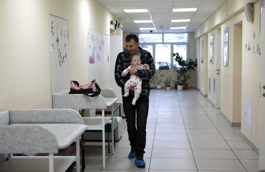 Сергей Собянин осмотрел детскую поликлинику на западе Москвы 4 фото