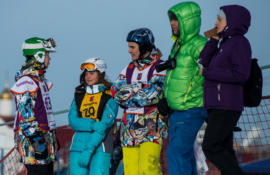 В Москве состоялись соревнования по параллельному слалому 11 фото