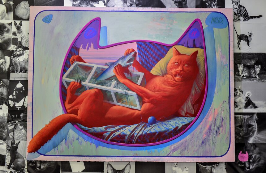 Открылась выставка "Котики в Манеже" 9 фото