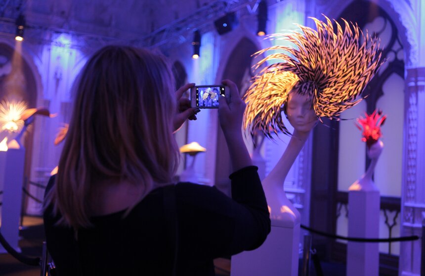 В "Доме Черткова" проходит выставка шляп Филипа Трейси 8 фото