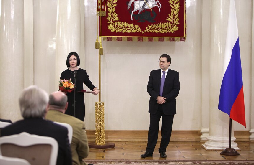 В Москве вручили городскую премию в области журналистики 12 фото