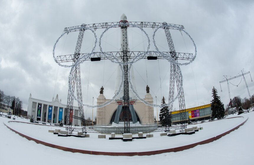 На ВДНХ прошел день зимних видов спорта 13 фото