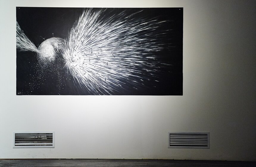 В Москве открылась выставка Константина Батынкова "PROКОСМОС" 6 фото