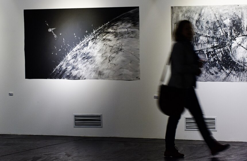 В Москве открылась выставка Константина Батынкова "PROКОСМОС" 21 фото