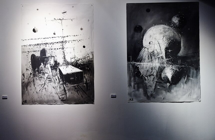 В Москве открылась выставка Константина Батынкова "PROКОСМОС" 15 фото