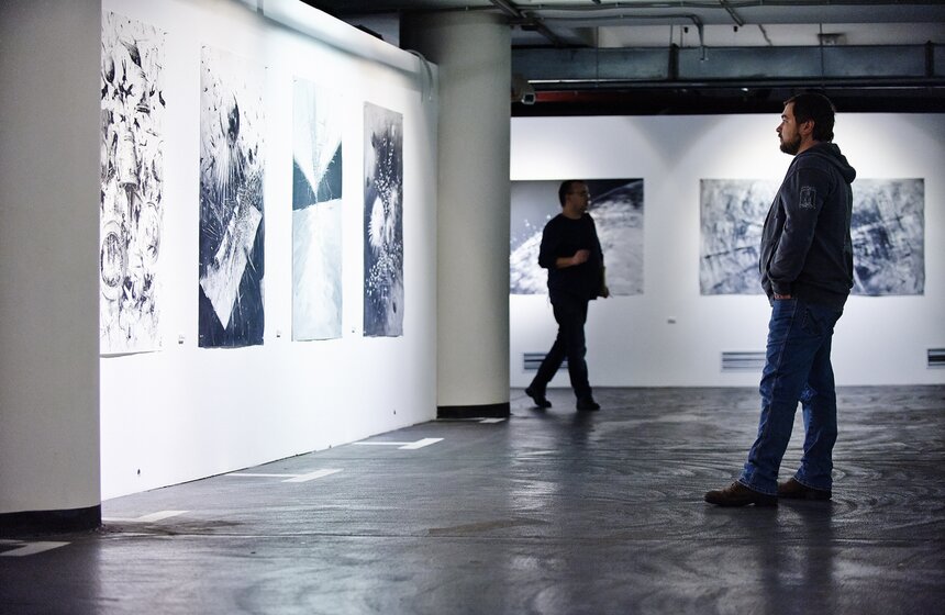 В Москве открылась выставка Константина Батынкова "PROКОСМОС" 18 фото