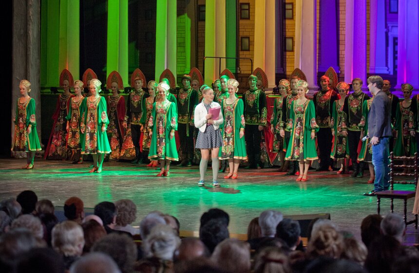 Владимир Зельдин отметил столетие в театре Российской армии 25 фото