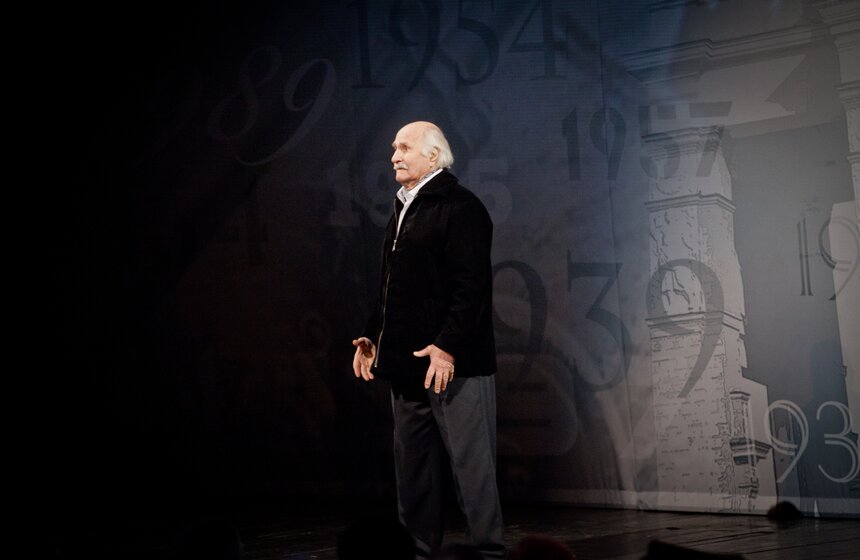 Владимир Зельдин отметил столетие в театре Российской армии 30 фото