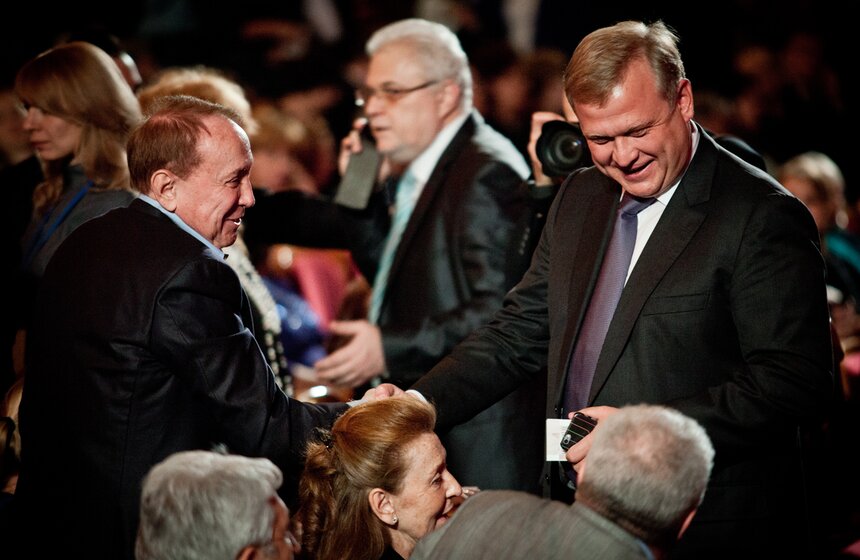 Владимир Зельдин отметил столетие в театре Российской армии 13 фото