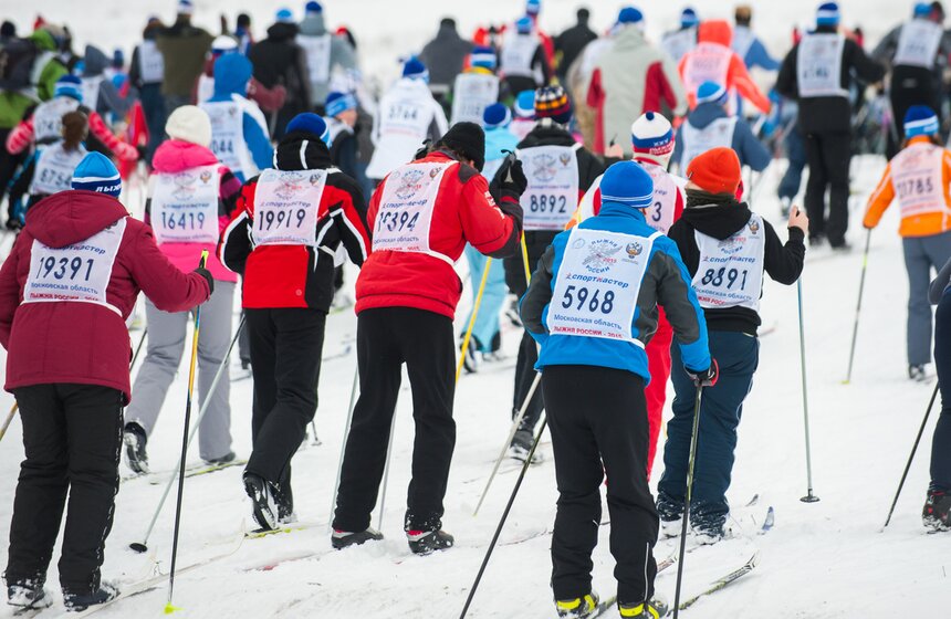 Стартовала XXXIII Всероссийская лыжная гонка "Лыжня России" 17 фото