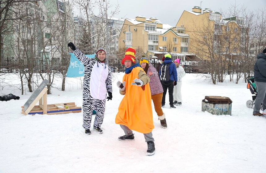 В столице прошел фестиваль катания на санях 14 фото