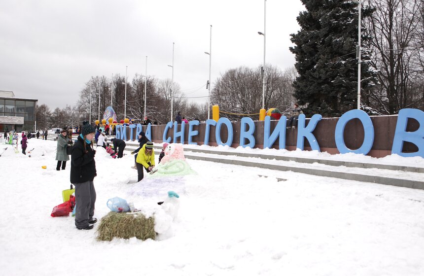 В столице прошла "Арт-битва снеговиков" 1 фото