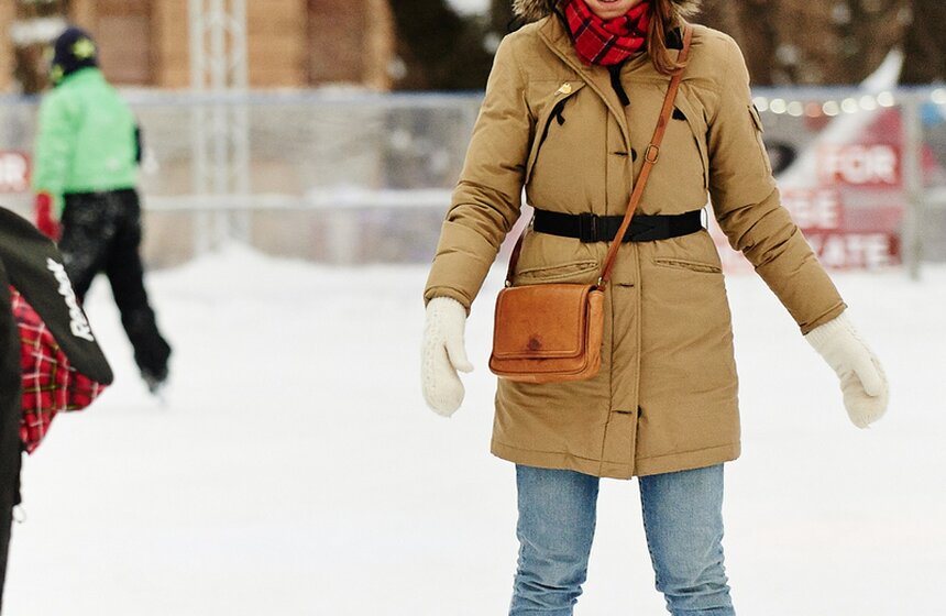 В саду "Эрмитаж" прошли дни зимних видов спорта 15 фото