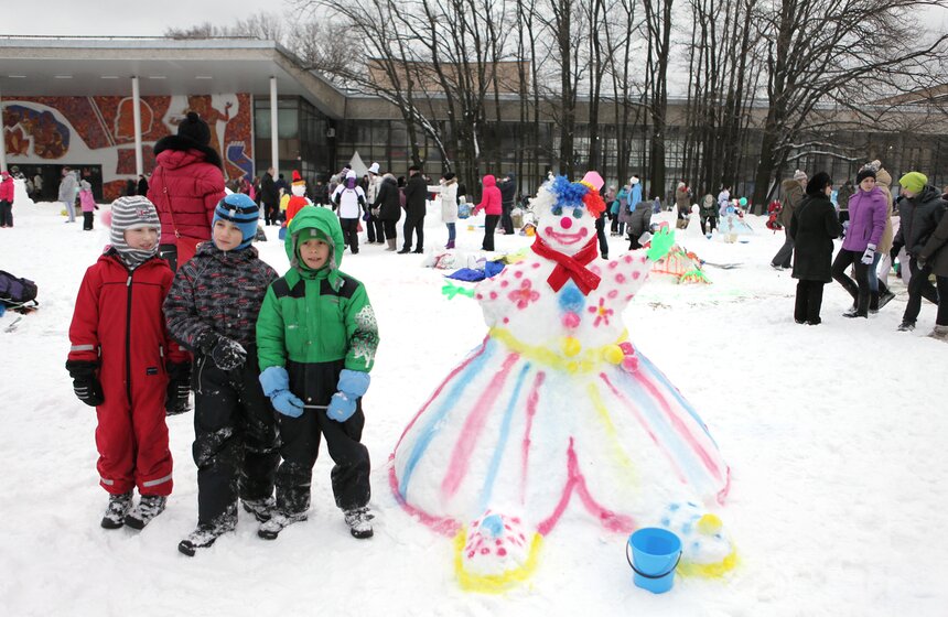В столице прошла "Арт-битва снеговиков" 6 фото