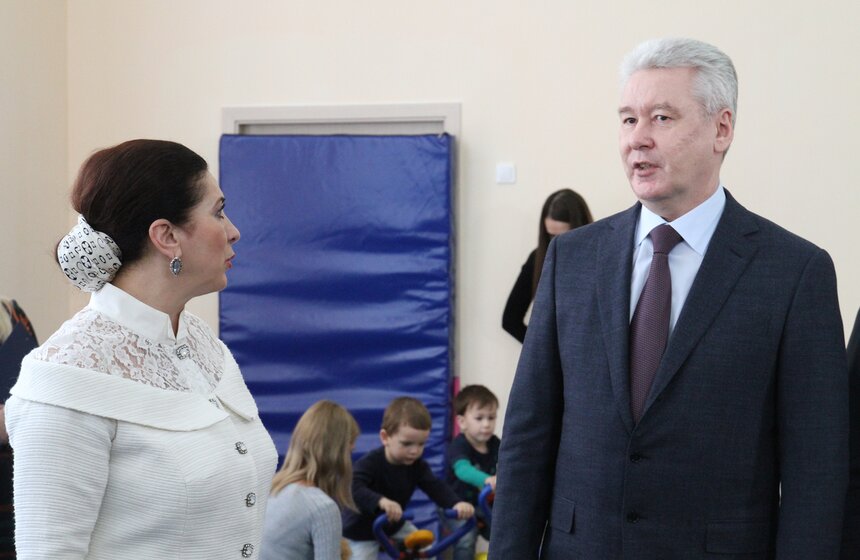 Сергей Собянин открыл новый детский сад в Троицке 15 фото