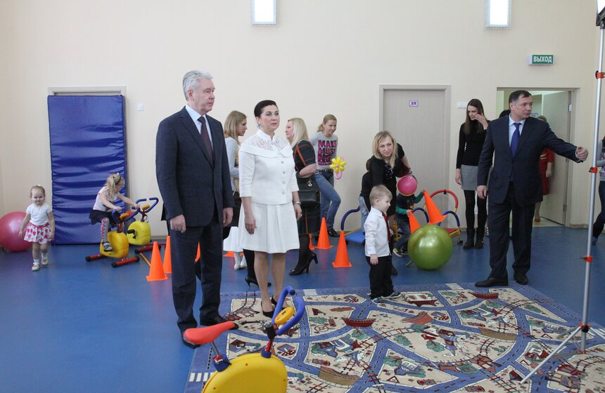Сергей Собянин открыл новый детский сад в Троицке 14 фото