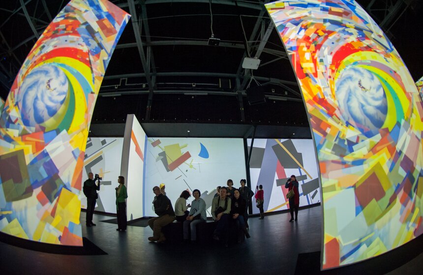 В Artplay открылся мультимедийный выставочный центр 7 фото