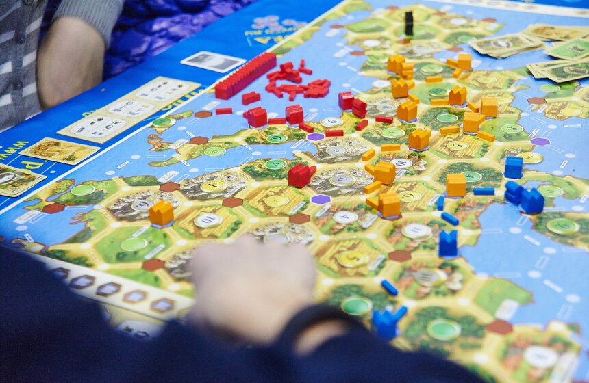 В Москве прошел фестиваль настольных игр "Игрокон" 9 фото