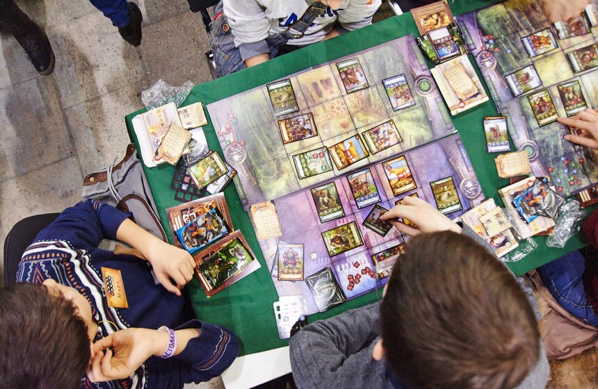 В Москве прошел фестиваль настольных игр "Игрокон" 6 фото