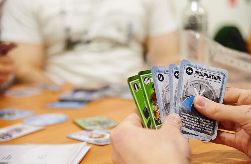 В Москве прошел фестиваль настольных игр "Игрокон" 18 фото