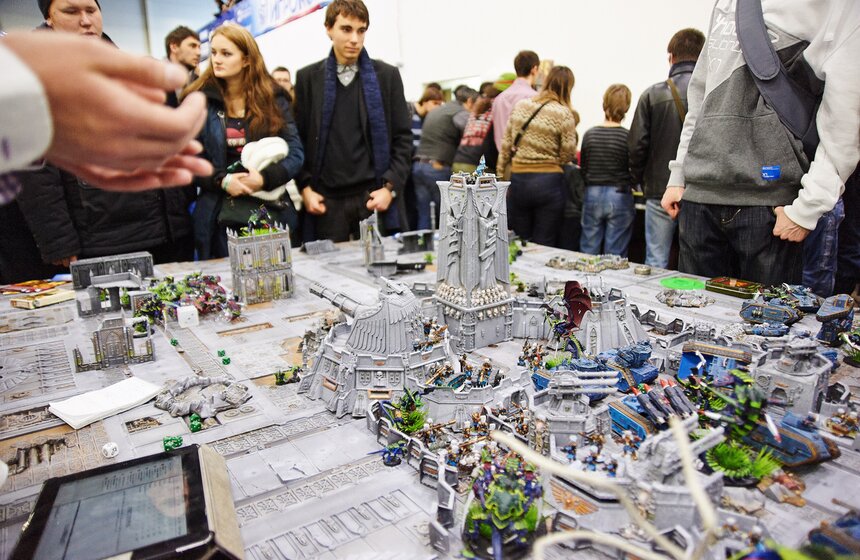 В Москве прошел фестиваль настольных игр "Игрокон" 16 фото