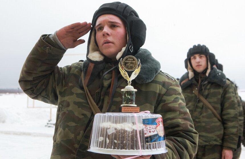 Боевые стрельбы Кантемировской танковой дивизии в Наро-Фоминске 27 фото