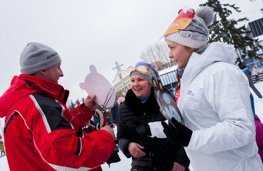 На катке ВДНХ прошла благотворительная акция 2 фото