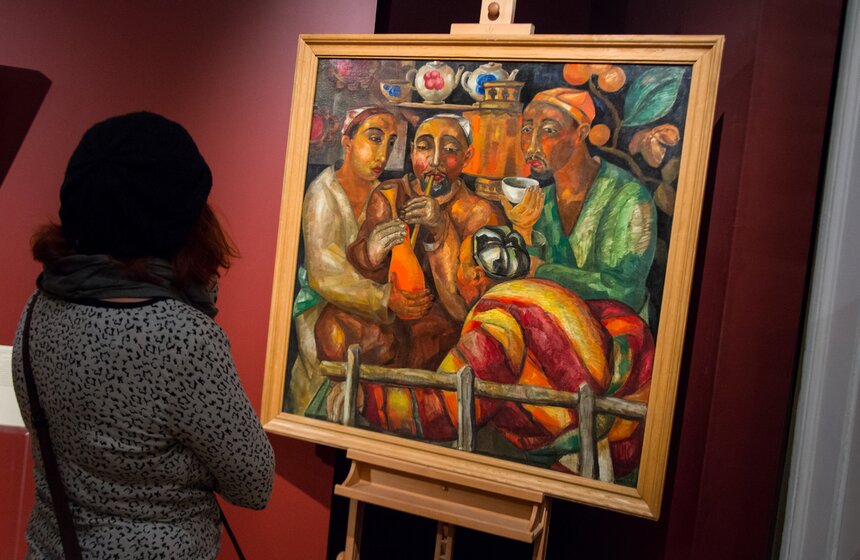 В музее Востока представили проект "Чай, вино, поэзия" 1 фото