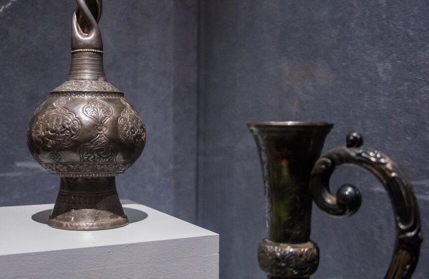 В музее Востока представили проект "Чай, вино, поэзия" 15 фото