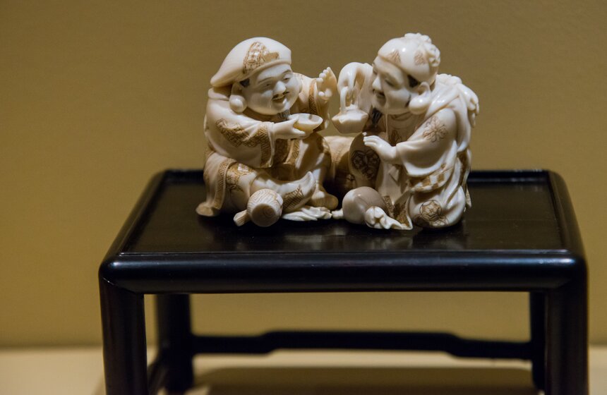 В музее Востока представили проект "Чай, вино, поэзия" 20 фото