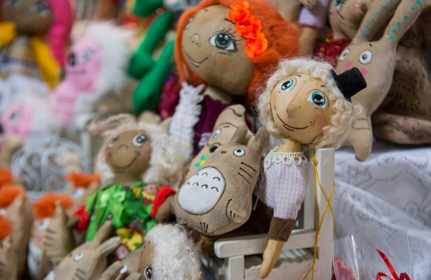 Знаменитая ярмарка "4 сезона" открылась в Москве 19 фото