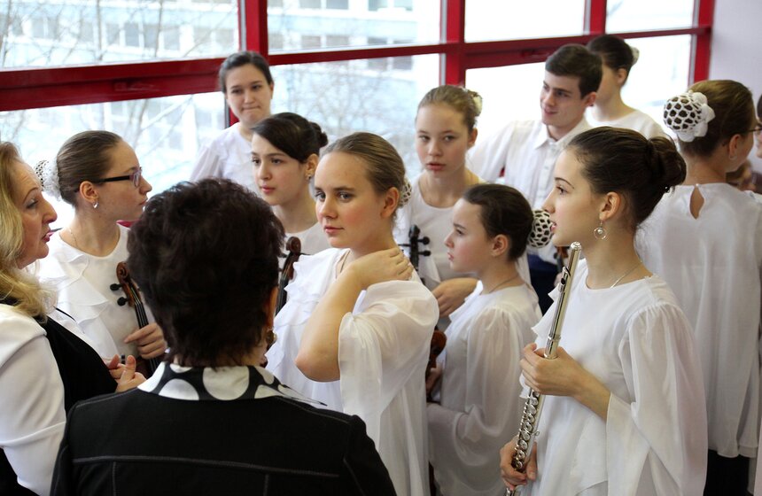 Сергей Собянин посетил новое здание музыкальной школы в СВАО 9 фото