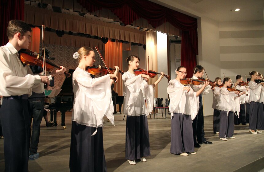 Сергей Собянин посетил новое здание музыкальной школы в СВАО 6 фото