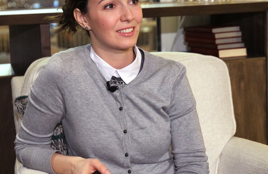 Студию "Москвы 24" на ГУМ-катке посетили 5 новых гостей 16 фото