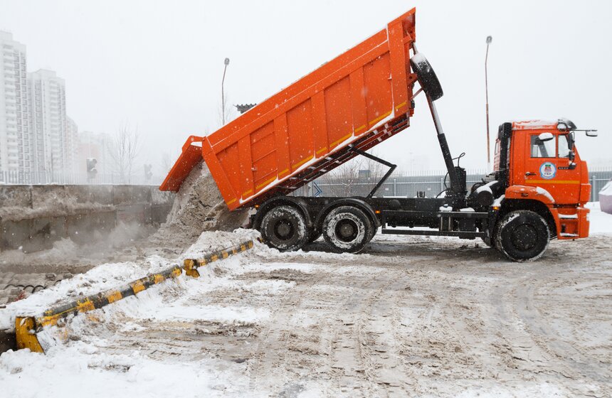 Как работают столичные снегоплавильные станции 14 фото