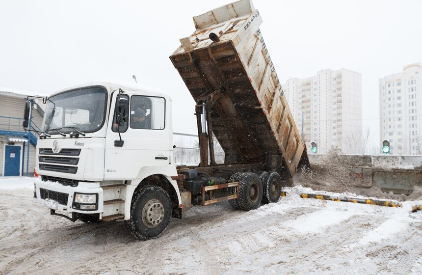 Как работают столичные снегоплавильные станции 10 фото