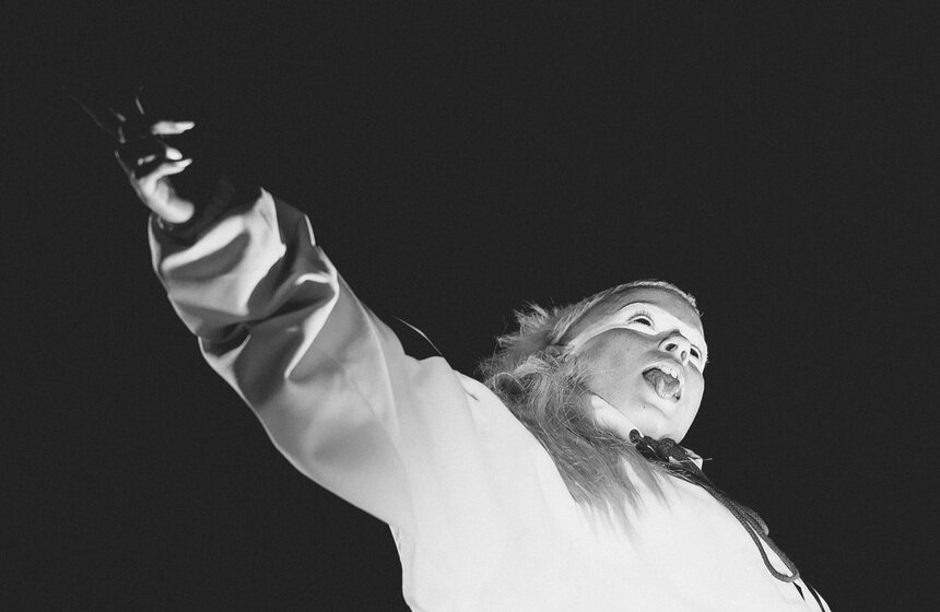 Группа Die Antwoord выступила в Stadium Live 8 фото