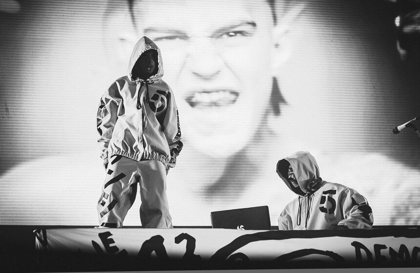 Группа Die Antwoord выступила в Stadium Live 3 фото