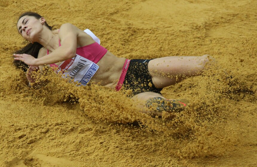 Соревнования по легкой атлетике "Русская зима" прошли в Москве 9 фото