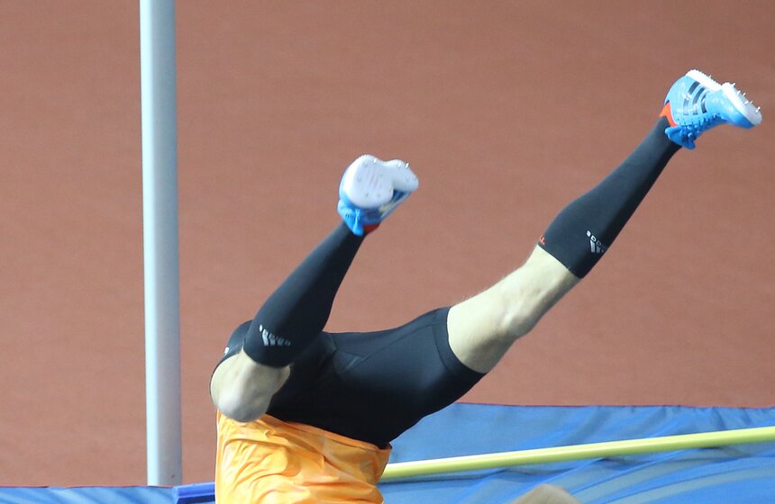 Соревнования по легкой атлетике "Русская зима" прошли в Москве 23 фото